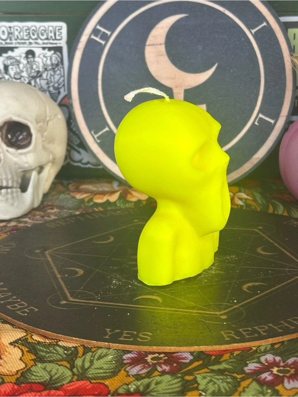 Hand Crafted mysterious visitor